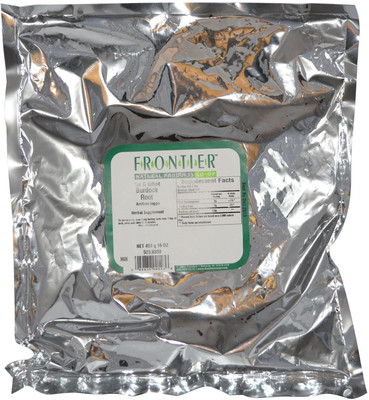 

Frontier Natural Products, Cut & Sifted Burdock Root, 16 oz (453 g) Unflavoured Herbal Tea(453 g, Vacuum Pack)
