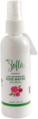 

Zofla Natural Rose Water / Gulab Jal, 100% Natural and Pure - 100ml(100 ml)