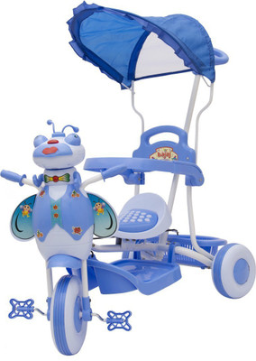 

Oximus Baby Tricycle for Kids with Front and Back Basket Parent Handle with Canopy Musical Kids | Tricycle for Kids | Tricycle for Baby Boy & Girl | Baby Tricycle | Toys for 2 3 4 5 Years Toddler Tricycle Toys for Gifting Cycle with Musical Best Baby Chil