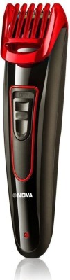 Nova NHT 1072 Fast Charge Titanium Coated USB Runtime: 45 min Trimmer for Men(Black)
