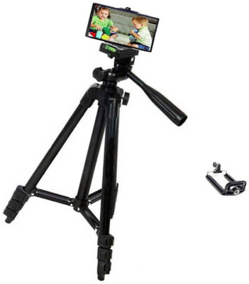 

CALLIE Tripod 20 have Foldable for Mobile and camera and universal Tripod(Black, Supports Up to 500 g)