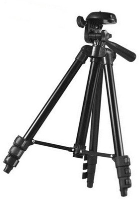 

CALLIE Tripod With 360 rotate / 3D head Tripod(Black, Supports Up to 500 g)