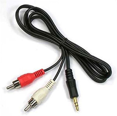 

NTV TV-out Cable NTV-2RCA(Black, For TV)