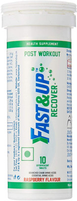 

fast&up Recover Post Work Out Tablets - 10 Count (Raspberry)(10 No)