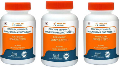

Medlife Essentials Calcium Tablet(180 No)