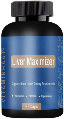 

vitaminhaat liver maximizer (NAC) for liver support 300 mg 90 capsule(300 mg)