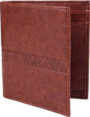 

MMSHOPY Boys Black Artificial Leather Wallet(3 Card Slots), Brown
