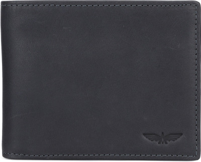 

Park Avenue Men Blue Genuine Leather Wallet(8 Card Slots), Dark blue