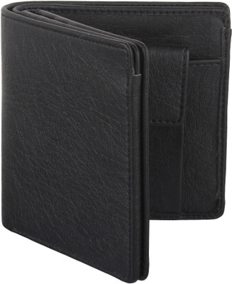 

WALLETIN Men Black Artificial Leather Wallet(6 Card Slots)