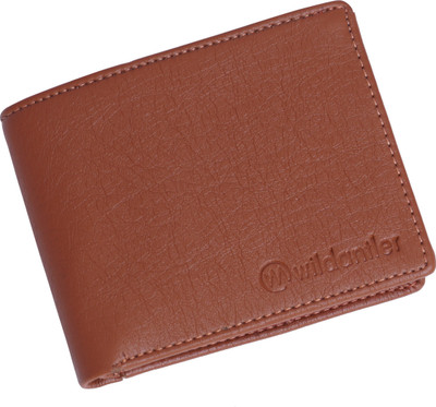 

Wildantler Boys Tan Artificial Leather Wallet(6 Card Slots)