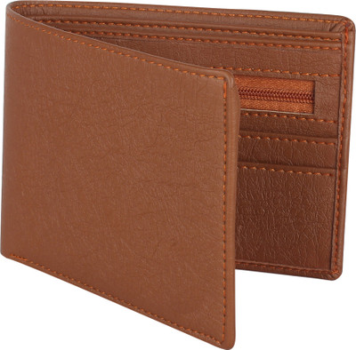 

WALLETIN Men Beige Artificial Leather Wallet(8 Card Slots), Tan