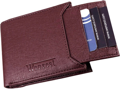 

WENZEST Boys Casual, Formal Brown Artificial Leather Wallet(6 Card Slots)