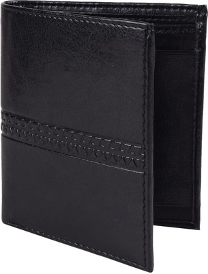 

MMSHOPY Boys Black Artificial Leather Wallet(3 Card Slots)