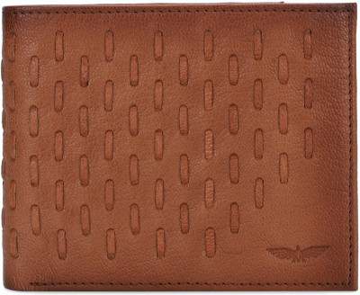 

Park Avenue Men Tan Genuine Leather Wallet, Medium khaki