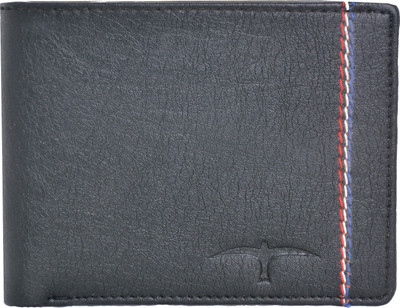 

BULLFINCH Men Black Artificial Leather Wallet(3 Card Slots)