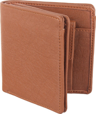 

WALLETIN Men Tan Artificial Leather Wallet(6 Card Slots)