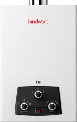 

Hindware 6 L Gas Water Geyser(Silver, Atlantic Ignacio Plus Digital Temperature Display)