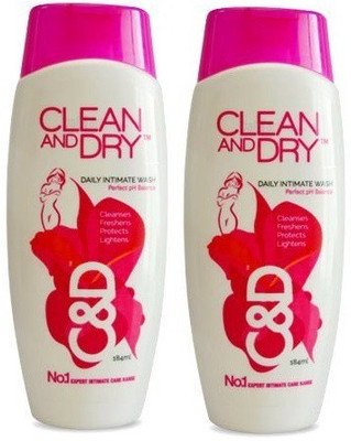

clean and dry Intimate Intimate Wash(368 ml)