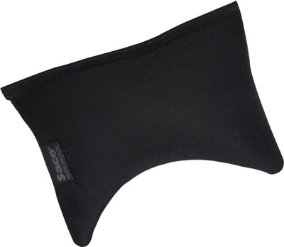 

Saco Flexible Lightweight Support Comfort and Soft Wrist Cushion Recron Pillow for PC Laptop Desk Mouse Memory Foam Mouse Wrist Rest(Black)