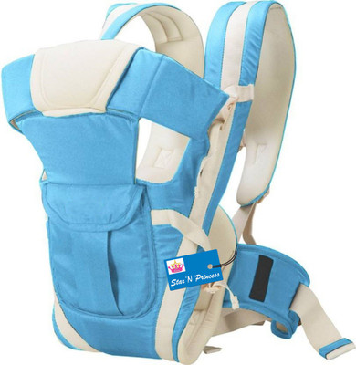

Star 'N' Princess Super Luxury Solid Positions Baby Carrier 3D Backpack Infant Newborn Pouch Bag Wrap Soft Structured Sling Front Back D18 Baby Carrier(Multicolor18, Front Carry facing in)