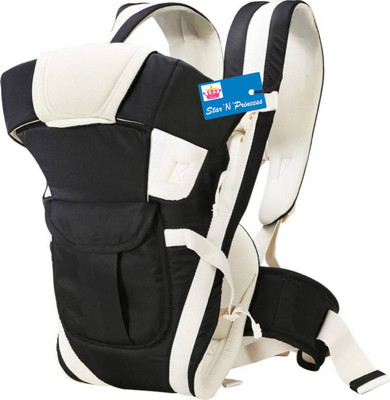 

Star 'N' Princess Super Luxury Solid Positions Baby Carrier 3D Backpack Infant Newborn Pouch Bag Wrap Soft Structured Sling Front Back D4 Baby Carrier(Multicolor4, Front Carry facing in)