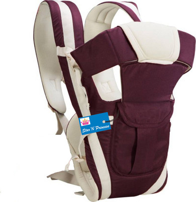 

Star 'N' Princess Super Luxury Solid Positions Baby Carrier 3D Backpack Infant Newborn Pouch Bag Wrap Soft Structured Sling Front Back D53 Baby Carrier(Multicolor53, Front Carry facing in)
