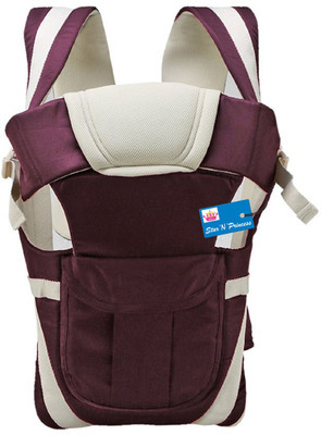 

Star 'N' Princess Super Luxury Solid Positions Baby Carrier 3D Backpack Infant Newborn Pouch Bag Wrap Soft Structured Sling Front Back D49 Baby Carrier(Multicolor49, Front Carry facing in)