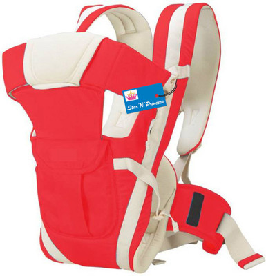

Star 'N' Princess Super Luxury Solid Positions Baby Carrier 3D Backpack Infant Newborn Pouch Bag Wrap Soft Structured Sling Front Back D1 Baby Carrier(Multicolor1, Front Carry facing in)