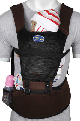 

VParents Little Start hip seat Baby Carrier(Brown, Hip Carry)