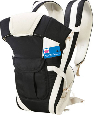 

Star 'N' Princess Super Luxury Solid Positions Baby Carrier 3D Backpack Infant Newborn Pouch Bag Wrap Soft Structured Sling Front Back D25 Baby Carrier(Multicolor25, Front Carry facing in)