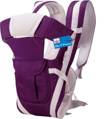 

Star 'N' Princess Super Luxury Solid Positions Baby Carrier 3D Backpack Infant Newborn Pouch Bag Wrap Soft Structured Sling Front Back D50 Baby Carrier(Multicolor50, Front Carry facing in)