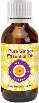 

DèVe Herbes Pure Ginger Essential Oil - Zingiber Officinalis(10 ml)