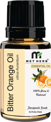 

metherb Sweet Orange Essential Oil - Cold Pressed Pure Aroma, Therapeutic Grade(15 ml)