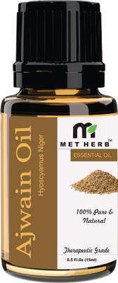 

metherb Pure Ajwain Essential Oil- Trachyspermum ammi(15 ml)