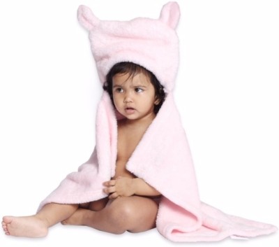 

Miss & Chief Hooded Blanket- Ears Pink(Polyester, Pink