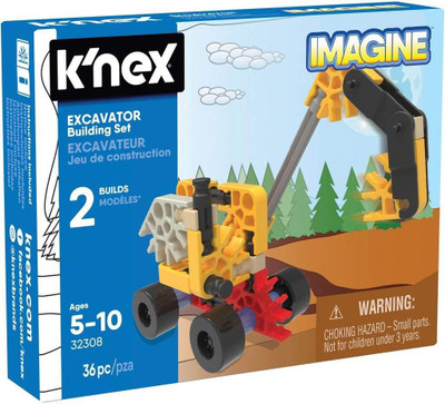 

Knex Imagine Excavator Building Set, Multi Color(Multicolor)