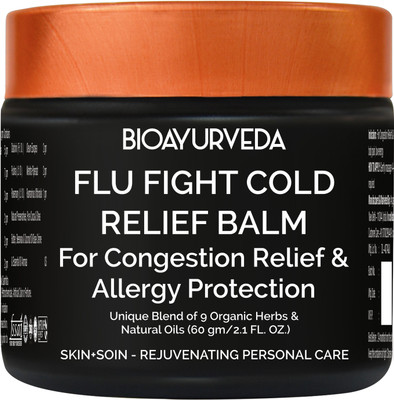 

BIOAYURVEDA FLU FIGHT COLD RELIEF BALM 60 gm Balm(60 g)