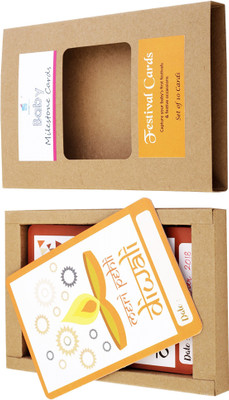 

Wonderhood Baby first festivals Milestones Greeting Card(Multicolor, Pack of 8)