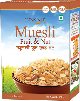 

Patanjali Fruit and Nut Muesli(450 g, Box)