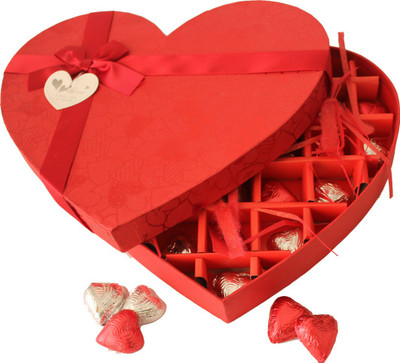 

Zoroy Luxury Chocolate Valentines day 25 Chocolates Heart Box Fudges(225 g)