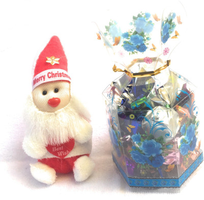 

Rich'U Chocolates FLORAL BOX (12 PCS) 100 GM WITH ONE SANTA CLAUS SOFT TOY Bars(100)