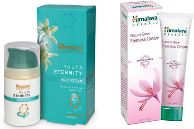 

Himalaya youth eternity night cream, natural glow fairness cream(Set of 2)