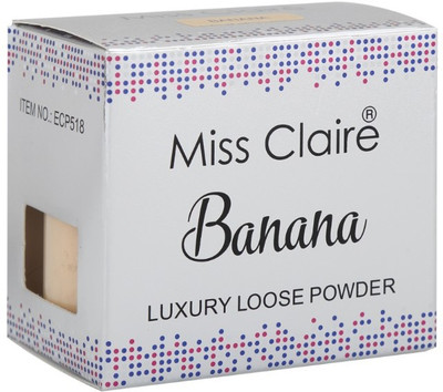 

Miss Claire Luxury Loose Powder Compact(Banana)