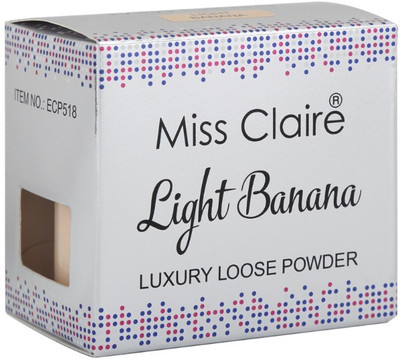 

Miss Claire Luxury Loose Powder Compact(Light Banana)