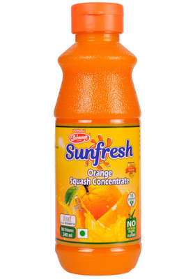 

EDINBOROUGH SUNFRESH ORANGE SQUASH CONCENTRATE(340 ml)