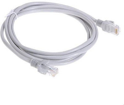 

WEBDOO INFOTECH RJ45 CONNECTOR High Speed 5 MTR LAN Cable (Computers, Laptops, Off White) Network Cable(Compatible with Computer, Laptop, Router, White)