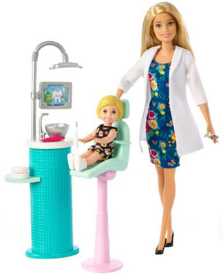 

Barbie DentistDoll&Playset(Multicolor)