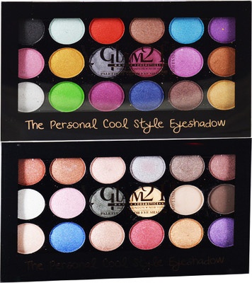 

Glam 21 Fashion 18Color Eye Shadow-ES511-01-03 Pack of 2 18 g(Multicolor)