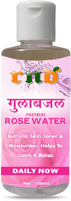 

RND ROSE Water (Gulab Jal) For Skin (100ML) - Pure Natural & Undiluted(100)