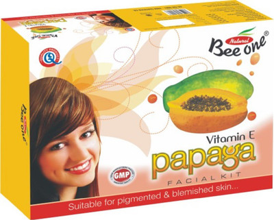

BEEONE VITAMIN E PAPAYA FACIAL KIT (SUITABLE FOR PIGMENTED & BLEMISHED SKIN) 312 GM 312 g